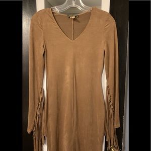 Tan Dress, size small
